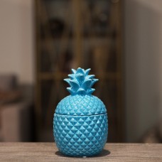 Urban Trends Ceramic Pineapple Decorative Box URT10451
